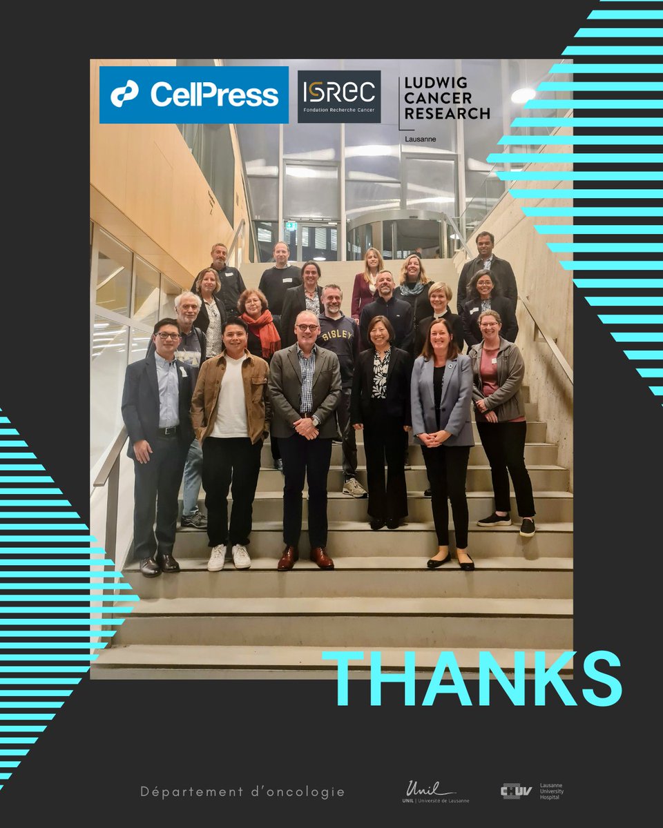 Oncology UNIL CHUV (@oncounilchuv) on Twitter photo A look back in images on the past 2 days filled with a shared passion for advancing cancer research! The #Lablinks symposia by <a href="/CellPressNews/">Cell Press</a> brought experts together to drive new breakthroughs. Grateful to all who contributed! ๐<a href="/Ludwig_Cancer/">Ludwig Cancer</a> @FondationIsrec for their support! A look back in images on the past 2 days filled with a shared passion for advancing cancer research! The #Lablinks symposia by <a href="/CellPressNews/">Cell Press</a> brought experts together to drive new breakthroughs. Grateful to all who contributed! ๐<a href="/Ludwig_Cancer/">Ludwig Cancer</a> @FondationIsrec for their support!