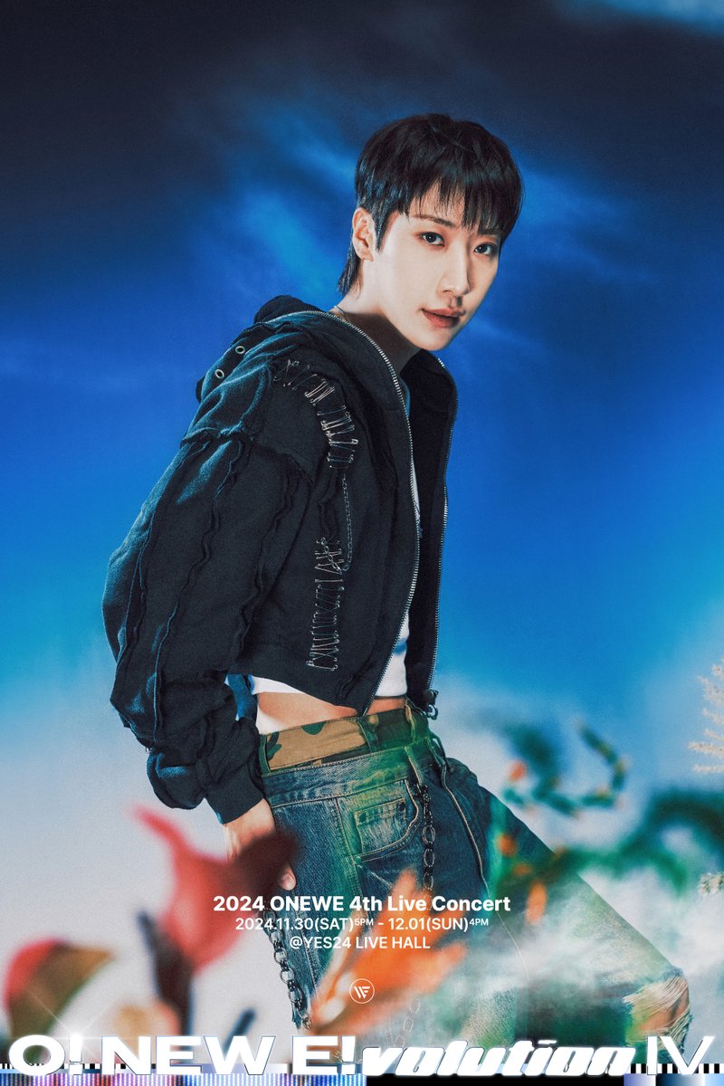 [#ONEWE]

ONEWE 4th Live Concert
'O! NEW E!volution IV’

🔹 CONCEPT PHOTO #2 🔹
▫ DONG MYEONG ▫

📍 공연 일정
✔ 241130 (토) 17시 (KST) /
241201 (일) 16시 (KST)

📍 멜론 티켓
🔗 국내 - ticket.melon.com/performance/in…
🔗 글로벌 - tkglobal.melon.com/performance/in…

📍 예스24 티켓
🔗 국내 -