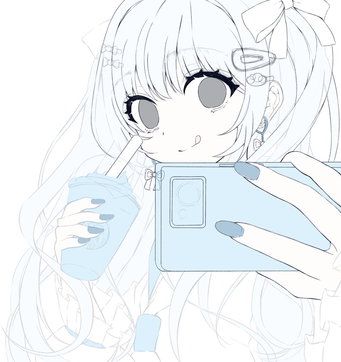 nanaca_nanaoca's tweet photo. 線画描き直ししてる！
なんかね、気に食わなかった( ´ ・ω・ ` ) https://t.co/IWdGLQIF56
