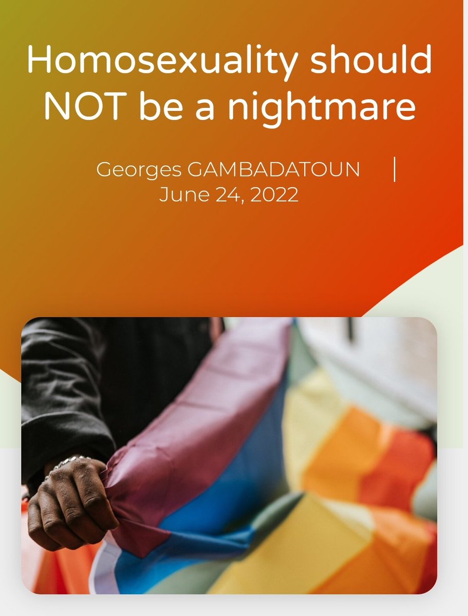 GAMBADATOUN Georges (@georges_gyom) on Twitter photo Here's what I think of #LGBTQ. Rrad my article an share your thoughts please.
<a href="/lgbtqnation/">LGBTQ Nation</a> <a href="/VictoryFund/">@lgbtqvictoryfund on bluesky</a> <a href="/nlgja/">NLGJA: The Association of LGBTQ+ Journalists</a> <a href="/SoerenLGBTQ/">Sören-Malte 🏳️🌈📯🏳️⚧️</a> <a href="/Lgbtq_Rosenheim/">lgbtq_rosenheim</a>
blog4sdgs.org/homosexuality-… Here's what I think of #LGBTQ. Rrad my article an share your thoughts please.
<a href="/lgbtqnation/">LGBTQ Nation</a> <a href="/VictoryFund/">@lgbtqvictoryfund on bluesky</a> <a href="/nlgja/">NLGJA: The Association of LGBTQ+ Journalists</a> <a href="/SoerenLGBTQ/">Sören-Malte 🏳️🌈📯🏳️⚧️</a> <a href="/Lgbtq_Rosenheim/">lgbtq_rosenheim</a>
blog4sdgs.org/homosexuality-…