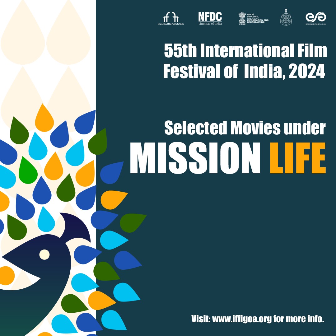 IFFIGoa's tweet photo. Presenting the selected films under Mission Life at the 55th IFFI, 2024—a powerful showcase of stories that delve into global ecology, environmental challenges, and our planet’s future

Visit https://t.co/VGwzrh9Mnm

#55IFFI #TheFutureIsNow #MissionLife #EnvironmentalFilms https://t.co/5sU9Idtrh6