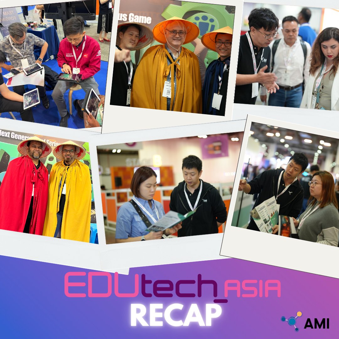 AhaMoment_AMI's tweet image. 🌟 #EDUtechAsia2024 Recap! What a ride at AMI’s TeamForging — from cosplay fun 🎭 with colorful capes to deep discussions &amp;amp; demos 🤝✨. Seeing educators &amp;amp; tech pros switch from playful wizards to strategic thinkers was epic! 🚀 Thanks for the unforgettable memories! #TeamForging