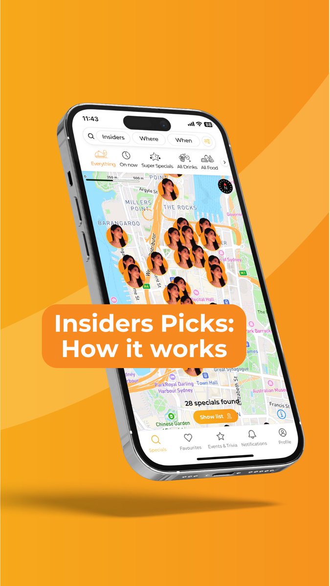 Today we launched Insiders Picks. We've hand picked hospitality Insiders who know the best places to go, so you can follow Insiders that suit your vibe and taste.

Get all the info here: linkin.bio/thehappiesthou…

#happyhour #bestspecials #bestpubspecials #thehappiesthour