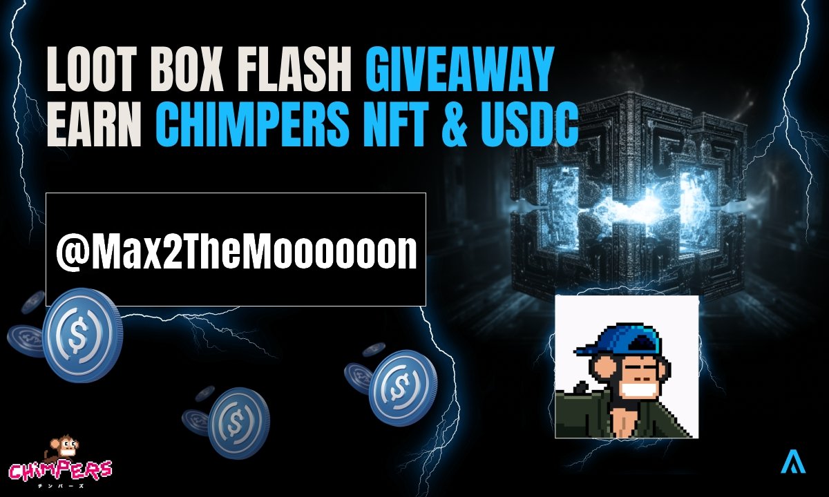PraMaX | $XBG (@max2themoooooon) on Twitter photo 🚨 #Giveaway <a href="/AgoraHub_io/">Agora - Web3's Opportunity Arena</a>
à l'occasion de la Loot Box Flash CHIMPERS le 19 novembre à 17h
Prix: <a href="/ChimpersNFT/">Chimpers</a> & $21,500 USD
5 loot box à remporter !
1️⃣ Suivez <a href="/AgoraHub_io/">Agora - Web3's Opportunity Arena</a>
2️⃣ Suivez <a href="/Max2TheMoooooon/">PraMaX | $XBG</a>
3️⃣ Like & Retweet
4️⃣ Tag 2 amis
Tirage 15/11 à 18h CET
bit.ly/4fFQfkQ 🚨 #Giveaway <a href="/AgoraHub_io/">Agora - Web3's Opportunity Arena</a>
à l'occasion de la Loot Box Flash CHIMPERS le 19 novembre à 17h
Prix: <a href="/ChimpersNFT/">Chimpers</a> & $21,500 USD
5 loot box à remporter !
1️⃣ Suivez <a href="/AgoraHub_io/">Agora - Web3's Opportunity Arena</a>
2️⃣ Suivez <a href="/Max2TheMoooooon/">PraMaX | $XBG</a>
3️⃣ Like & Retweet
4️⃣ Tag 2 amis
Tirage 15/11 à 18h CET
bit.ly/4fFQfkQ