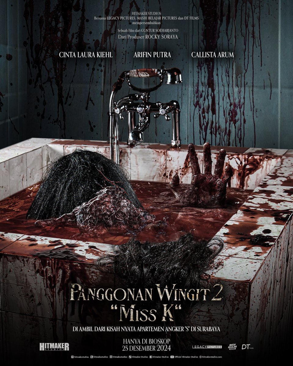 Teaser Poster Panggonan Wingit 2 “Miss K” 
Siapakah yang berani memasuki kamar tersebut? Diambil dari kisah nyara Apartemen Angker “S” di Surabaya. 

Nantikan Panggonan Wingit 2 “Miss K” di bioskop mulai 25 Desember 2024.
#PanggonanWingit2MissK #FilmPanggonanWingit2MissK