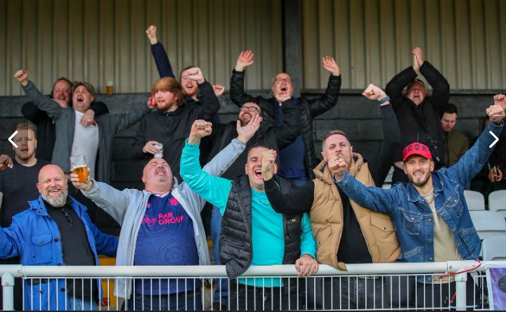 Chorley awaydays tweet media