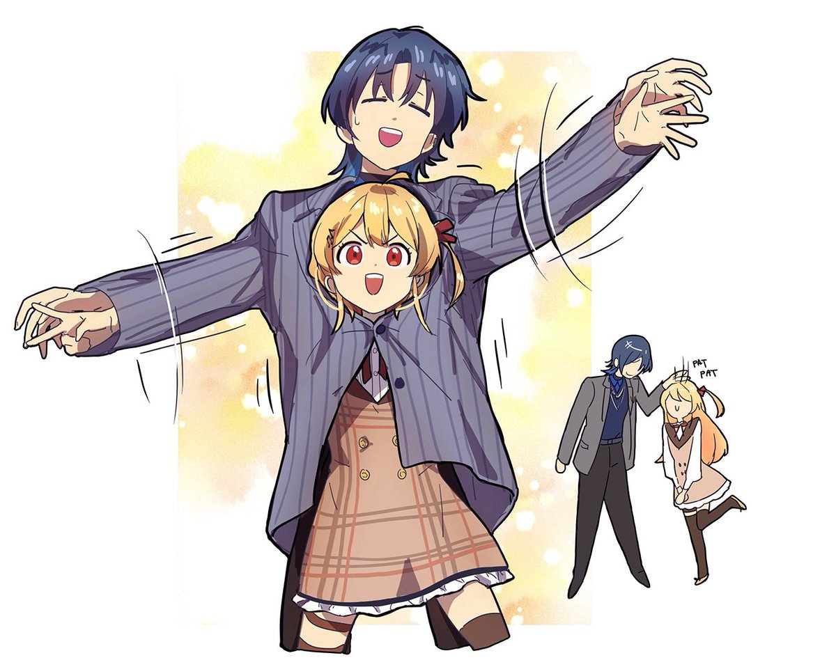 Dahae 🍊 Kyoru zine in progress tweet media