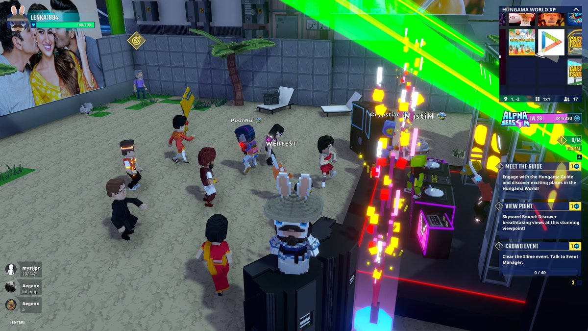 Lenka | ๐ธ๐๐ฅ๐ก๏ธโ๏ธ (@__l_e_n_k_a___) on Twitter photo Catching some sun ๐ in the Hungama experience in <a href="/TheSandboxGame/">The Sandbox</a>. Come party! ๐ <a href="/Bollyhungama/">BollyHungama</a> register-landings.sandbox.game/alphaseason4-sโฆ #TheSandbox #AlphaSeason4 #AS4SocialChallenge Catching some sun ๐ in the Hungama experience in <a href="/TheSandboxGame/">The Sandbox</a>. Come party! ๐ <a href="/Bollyhungama/">BollyHungama</a> register-landings.sandbox.game/alphaseason4-sโฆ #TheSandbox #AlphaSeason4 #AS4SocialChallenge
