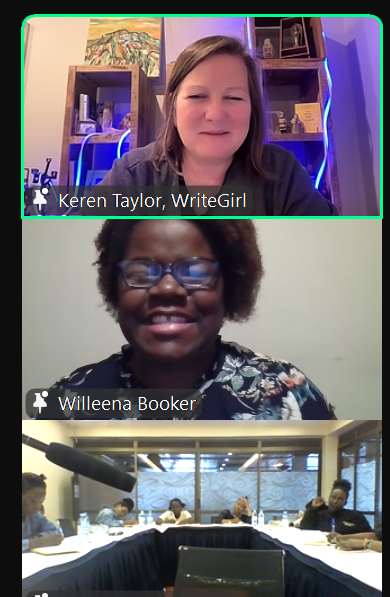 Todays workshop is centered on capturing a moment in time! Writing poetry with our Teens <a href="/WriteGirlLA/">WriteGirl</a> is the best way to start any day here in the USA #Uganda <a href="/kerentaylor/">Keren Taylor</a> #writerslife #poetry