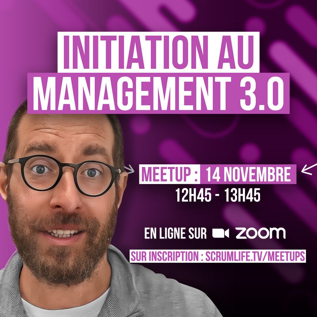 Management 3.0 : réel outil ou BS marketing ? Robin t'en parle à 12h45 ! 🎉

Prêt(e) à découvrir si le Management 3.0 peut véritablement transformer ta manière de gérer et motiver ton équipe ? 


Inscris-toi dès maintenant ici ➡️ scrumlife.shortcm.li/acunl8