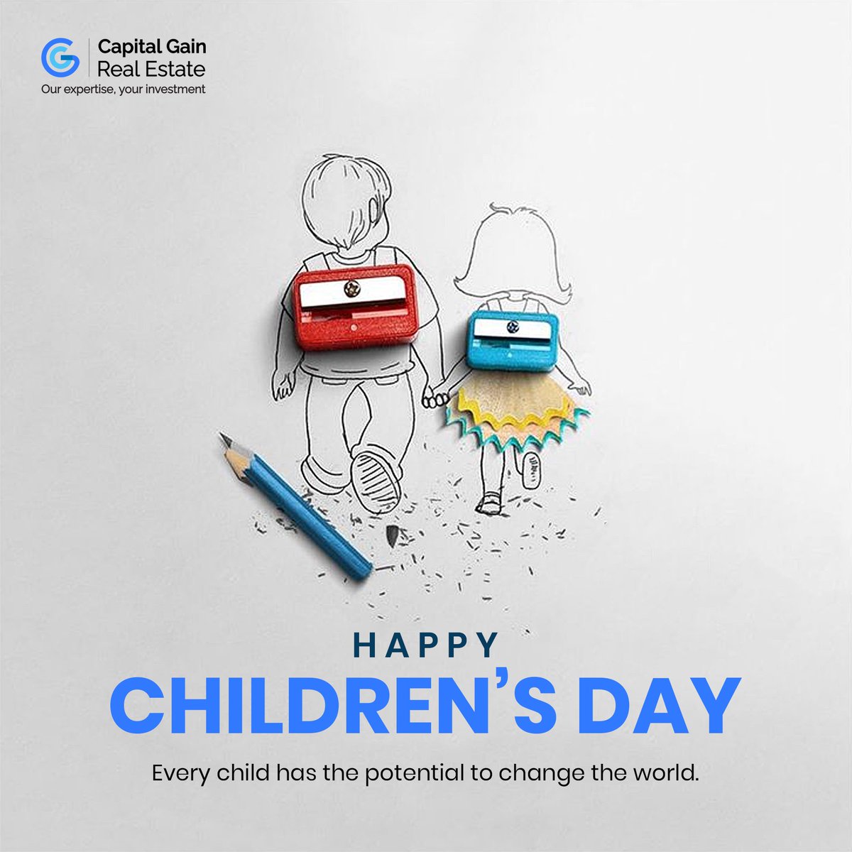 CapitalGainUAE's tweet photo. Happy Children's Day! 🌈 
Today, we celebrate the little ones who bring so much joy and laughter into our lives. At Capital Gain Real Estate, we’re dedicated to creating homes where families and dreams grow together. 🌞🏠 
📞 +971 52 640 4987
#CapitalGainRealEstate https://t.co/97K8BlU7QP