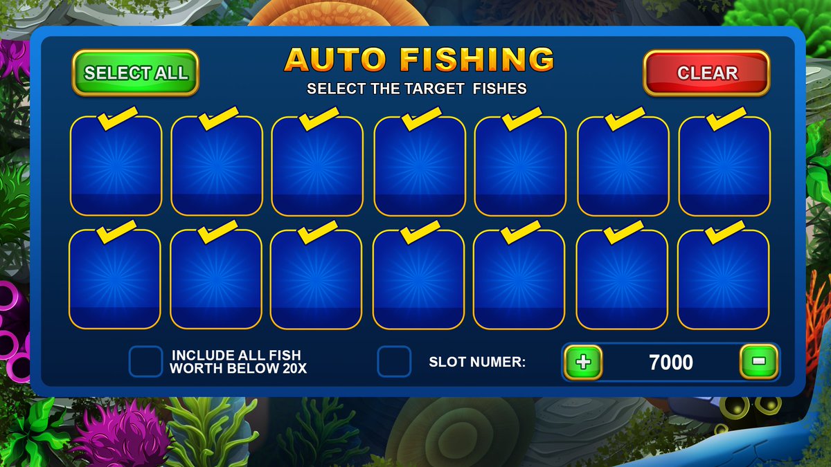 raijinnstudio's tweet image. 🎮 Ready to bring your game ideas to life? Look no further! At Raijin Studios, we specialize in end-to-end game development, with a portfolio that includes high-quality Fish Table Casino Games, slots, and more! 🌊 #GameDev #CasinoGames #FishTable #GameArt #GameDevelopment
