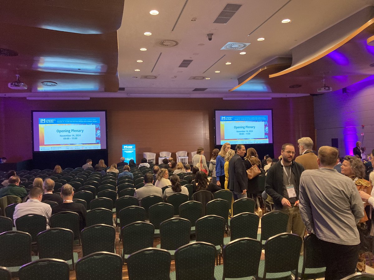 woutervdsleen's tweet image. Looking forward to another inspiring edition of the Languages &amp;amp; The Media Conference! #lam24