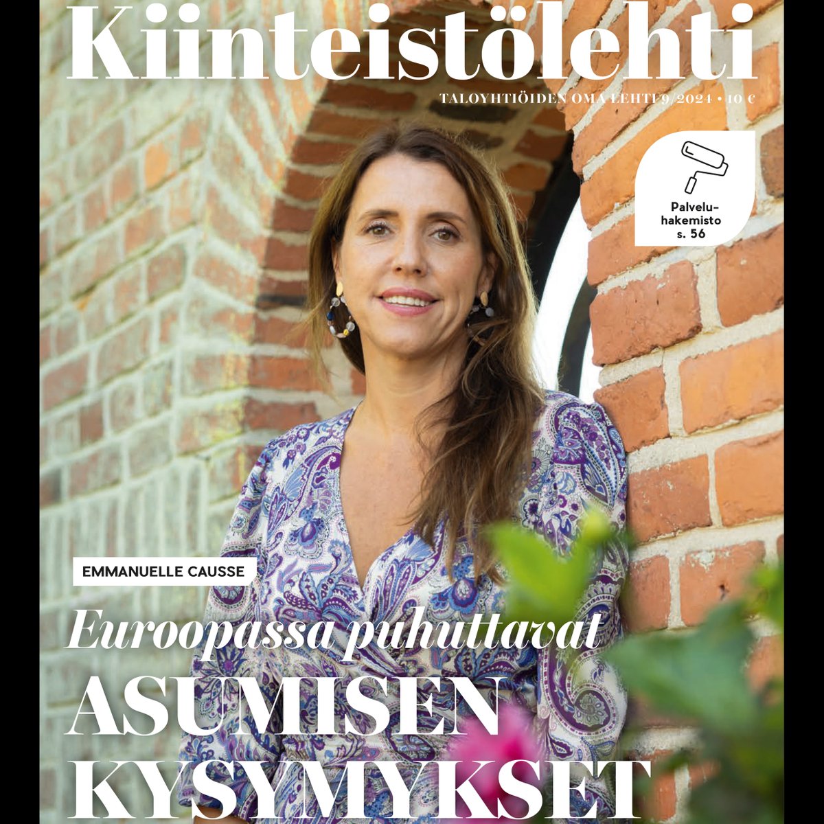 Marraskuun Kiinteistölehti ilmestyy tänään! Asuminen nousee tärkeäksi aiheeksi EUssa lähivuosina, uskoo eurooppalaisten kiinteistönomistajien etujärjestön UIPIn pääsihteeri Emmanuelle Causse. Kerromme myös, miksi digiturvallisuuteen kannattaa panostaa.
Lue lisää uudesta lehdestä!