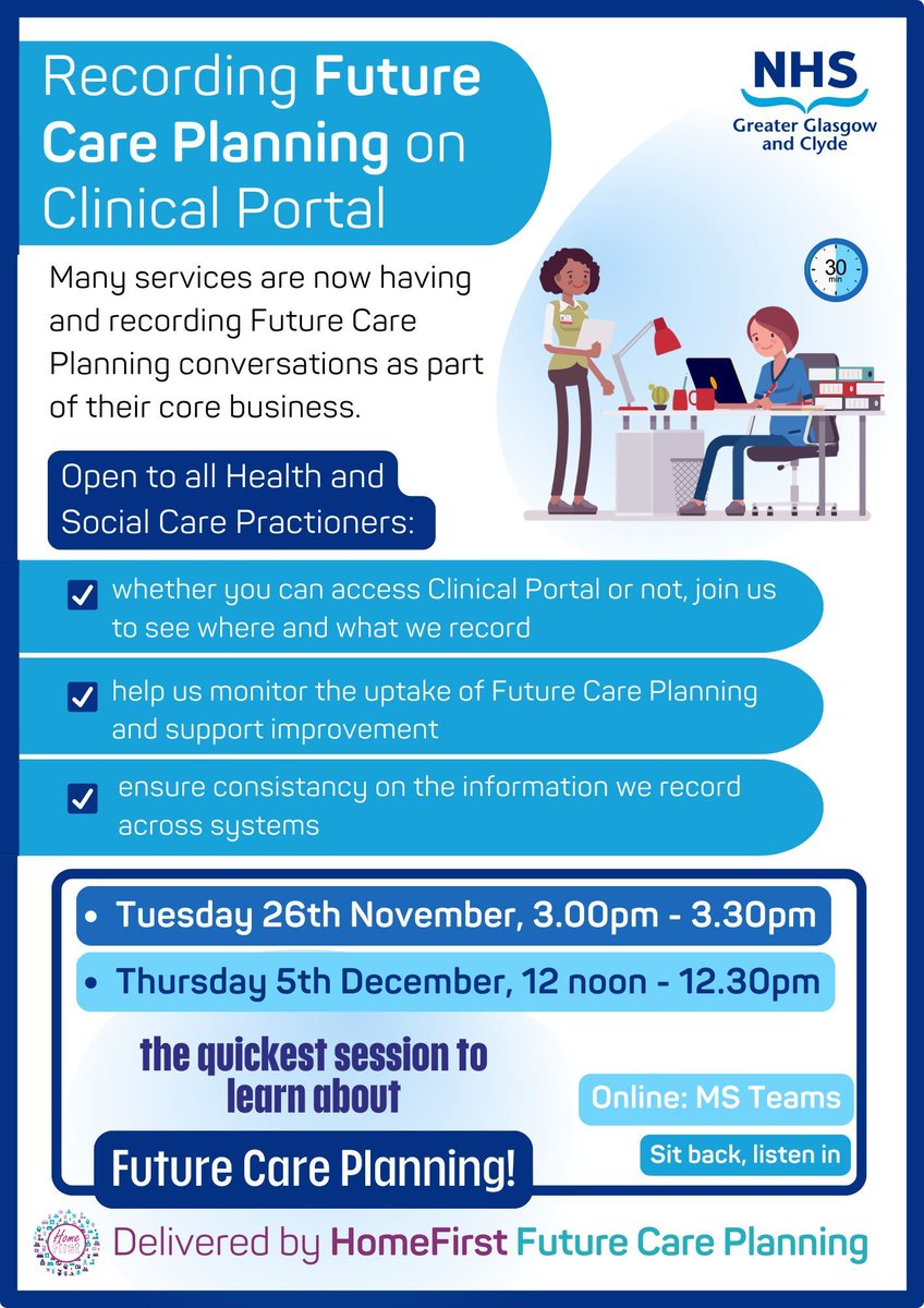 NHSGGC - Planning Your Care tweet media