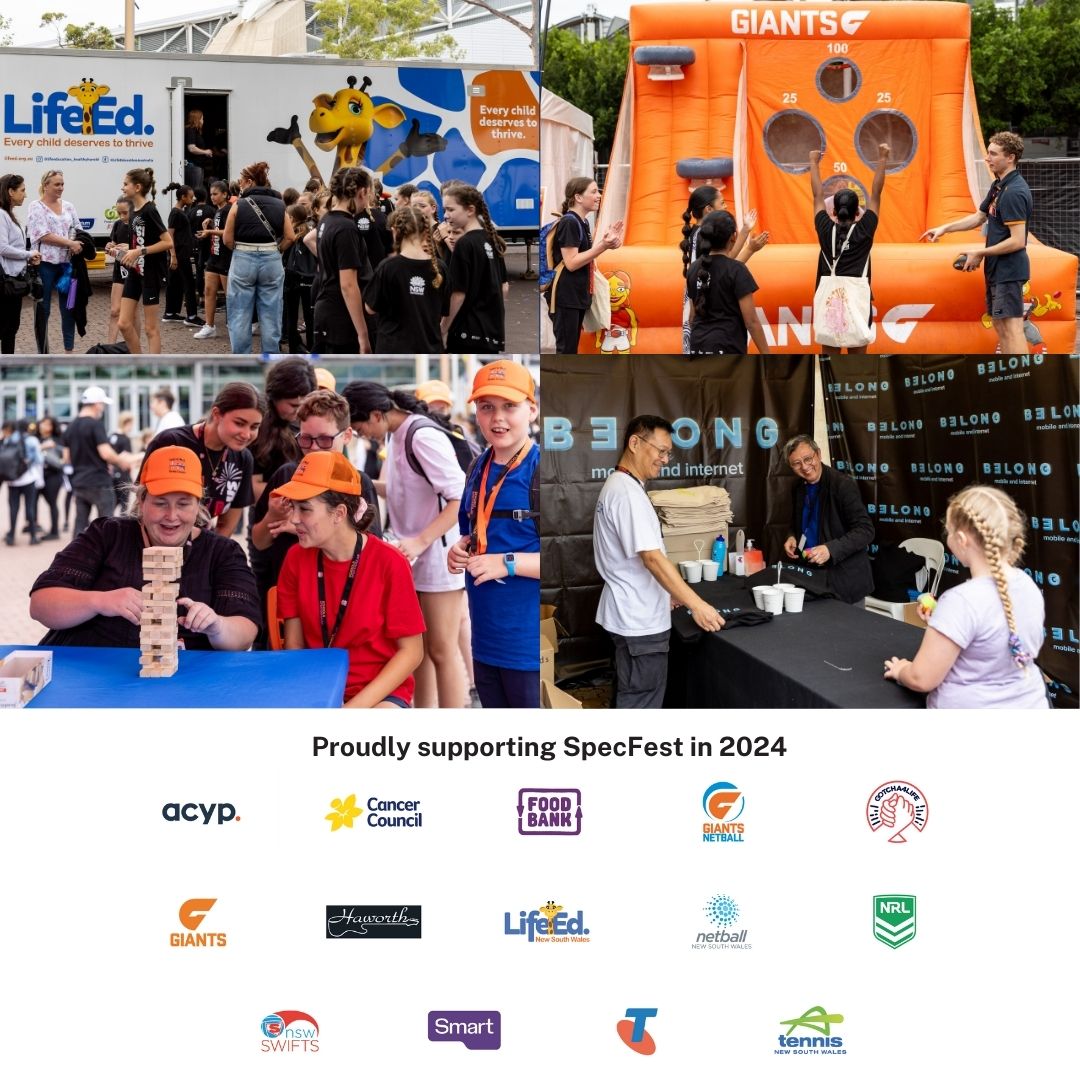 A big shoutout to our Activation Partners who will bring a host of fun and educational activities to SpecFest this year.