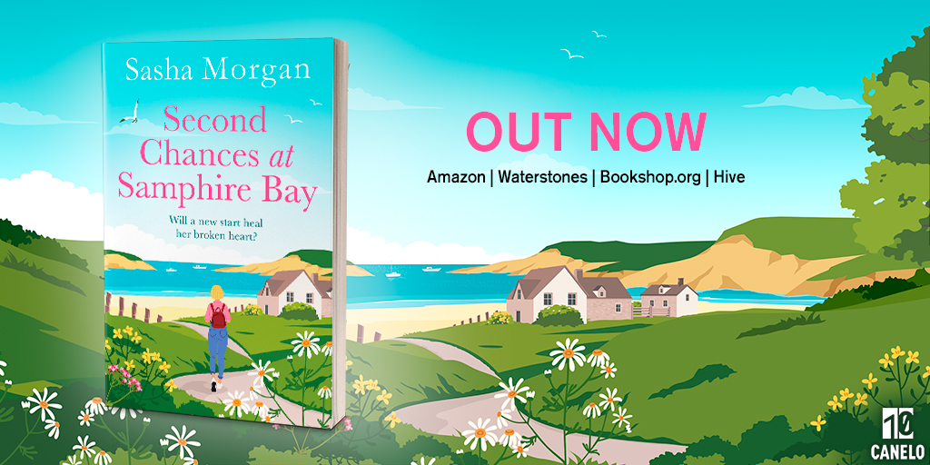 Happy publication day <a href="/SashaMorgan_/">Sasha Morgan</a> ! 🥳

An uplifting story of friendship and love, #SecondChancesAtSamphireBay is the gorgeous first book in the new Samphire Bay Village series💕

Out now and perfect for fans of Christie Barlow and Debbie Johnson👉 geni.us/SCASB