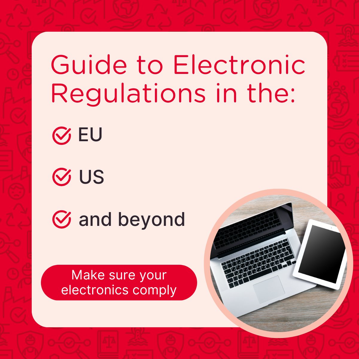 Confused by international regulations for electronics compliance? Our new resource provides a step-by-step guide to EU, US, &amp; global standards. ▶️ ow.ly/12To50TuZRF

 #ElectronicSafety