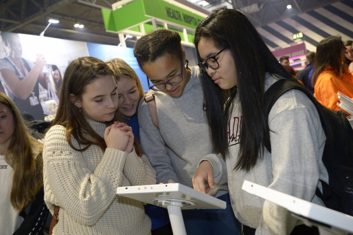 Ask us everything about NHS careers tomorrow and Saturday at <a href="/whatcareerlive/">What Next?</a>!

School leavers will have the chance to meet NHS staff in some of the more than 350 careers at this free London event.

Get your free ticket now: whatcareerlive.co.uk/events/london/

#WhatLive