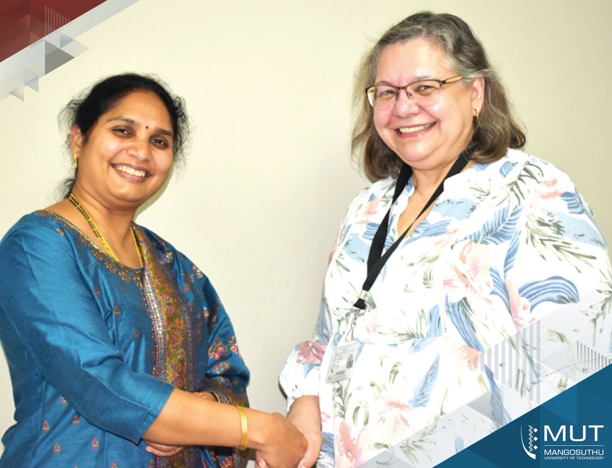 MUTCampus's tweet photo. Congratulations to Kavita Behara, Lecturer in MUT’s Department of Electrical Engineering, for her pivotal role in securing a THENSA Fulbright Specialist project.
Read more: https://t.co/DIR4cSDEdI
#MUT #AIinEducation #EthicalAI #THENSA #Fulbright #shapeandownthefuture https://t.co/UBzhqnsT7U
