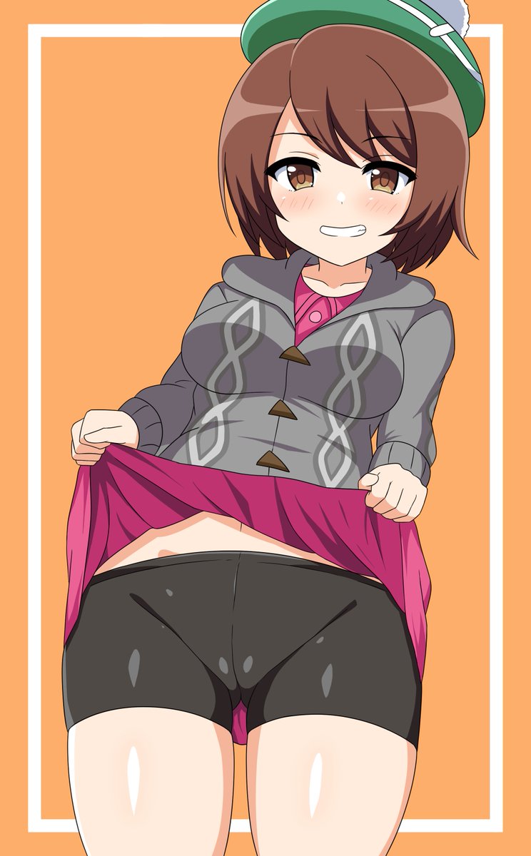 スパッツなので見せても大丈夫(再掲) 