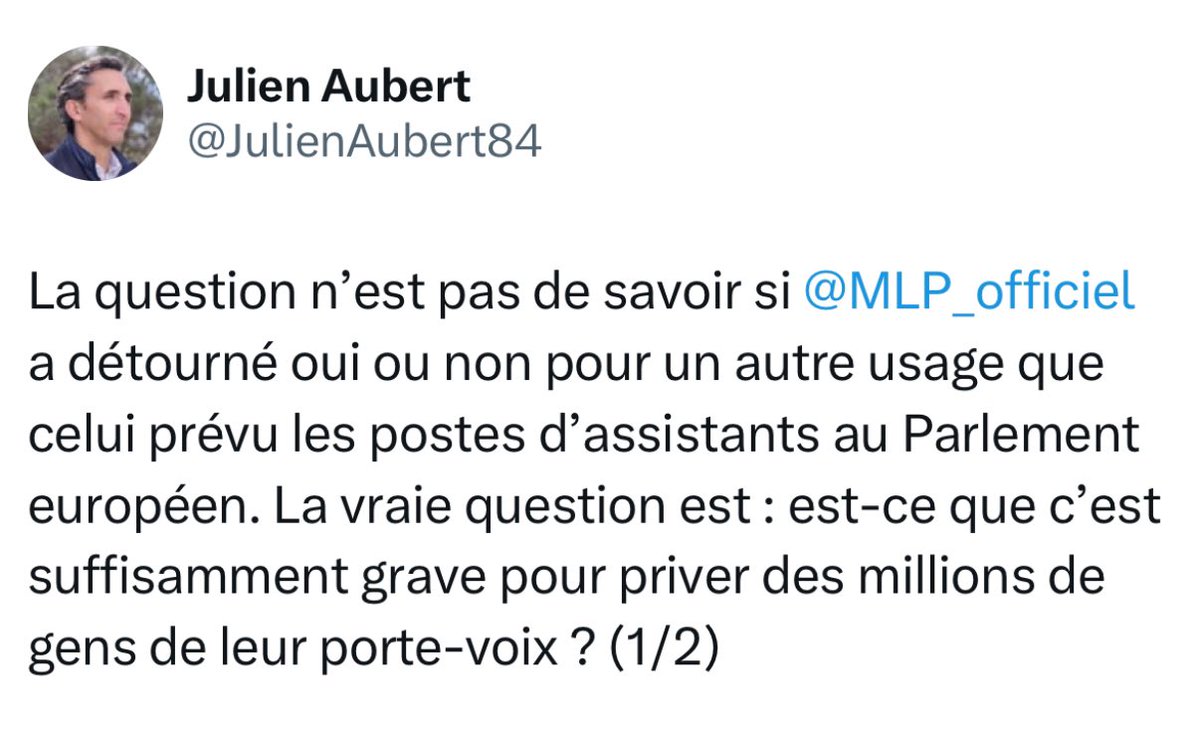 En fait si, la question c’est de savoir si oui ou non elle a détourné des millions du contribuable.

Et si oui, de prononcer la peine méritée.

Ça s’appelle l’indépendance de la justice, ça permet de garantir l’état de droit, qui permet de garantir qu’on vit en démocratie.