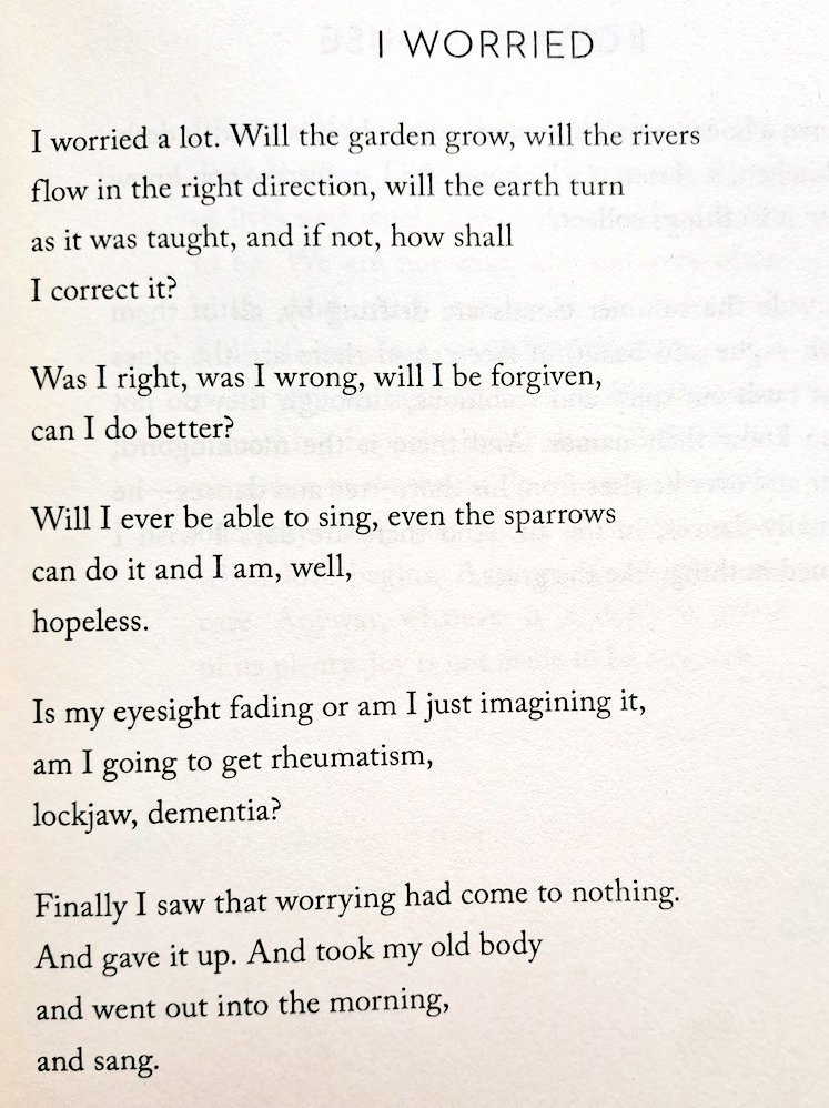 • Mary Oliver •