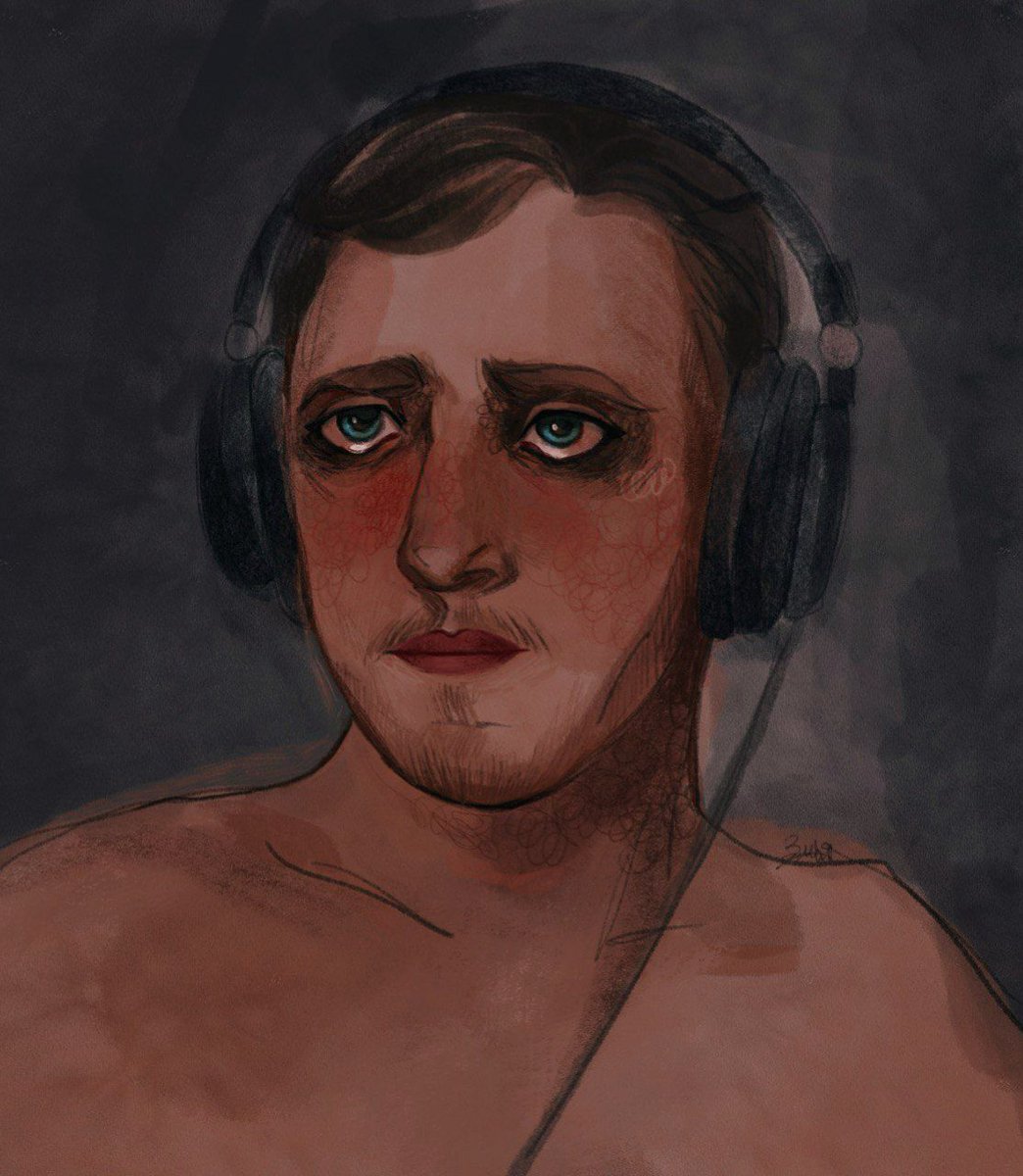 Мокрий панк-рокер для <a href="/KolucijNe/">катя шматя</a> Персонаж з "Dinner in America".  Момент, де Саймон усвідомлює, що безповоротно закохався у Петті. Я просто в калюжу, цей барига-палій завжди носив листи Петті із собою🥺🥺🥺. Рекомендую, укр. озвучки немає, зате англійську можна підучити