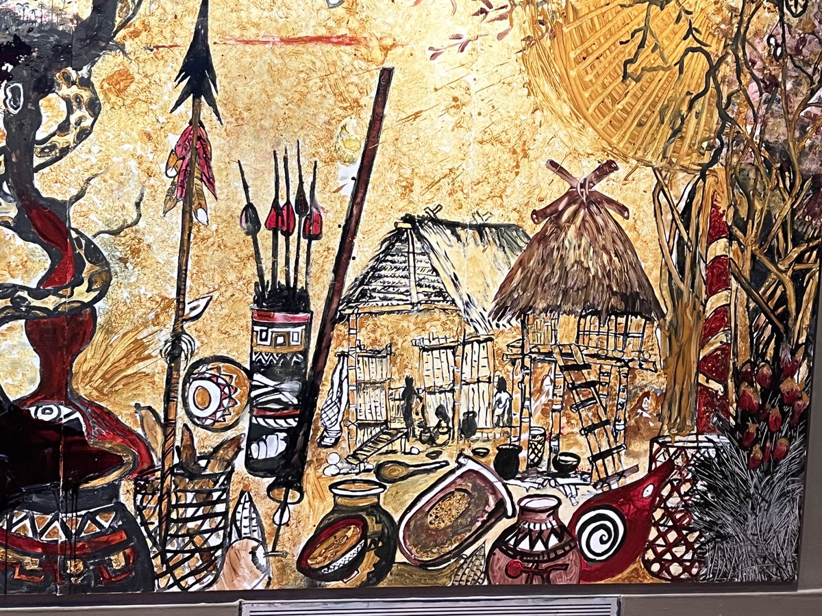 Stunningly beautiful and impressively comprehensive new exhibition of Amazonian art, culture and environment has just opened at the CCCB in Barcelona. 
The best I’ve seen. 

cccb.org/es/exposicione…