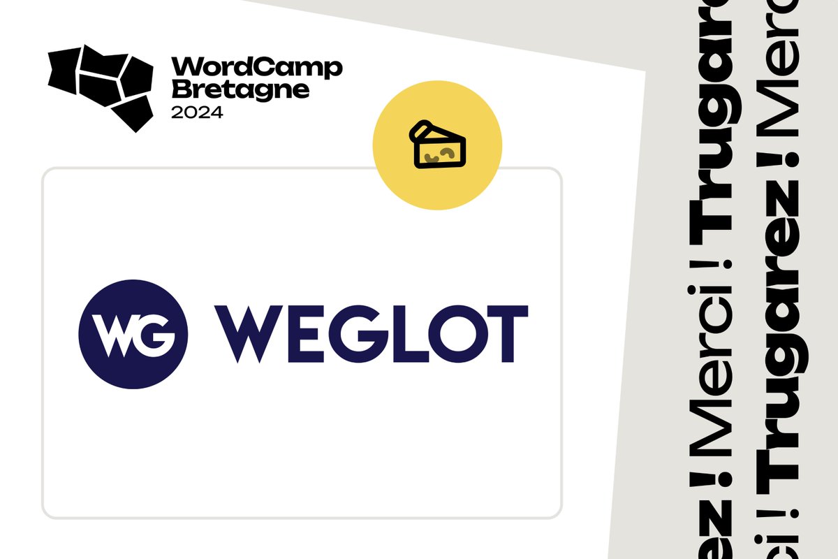 Ils ont été bons, ils ont été beaux, ils ont été grands ... même si on n'a pas de vidéo pour eux 😭

Retrouvez les interviews de nos sponsors préférés 😘 réalisées pendant le #WCBZH

👉 <a href="/weglot/">Weglot</a> était sponsor Argent aka Far Breton 👏

#WordPress #WP #WCBretagne