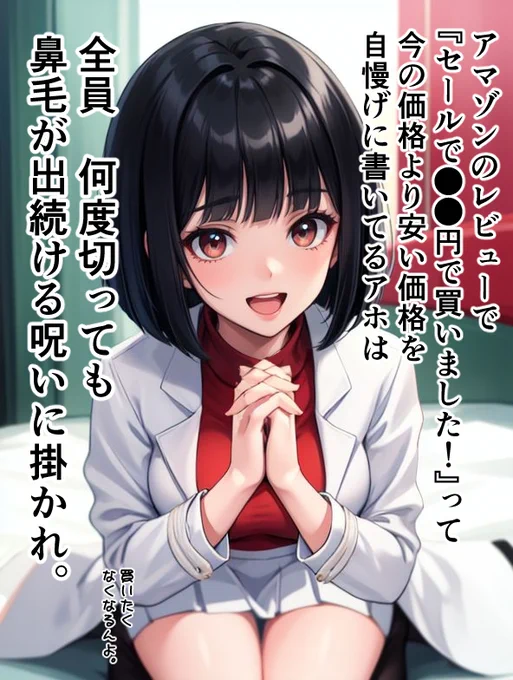 アマゾンを見てて思う女医ちゃん。 