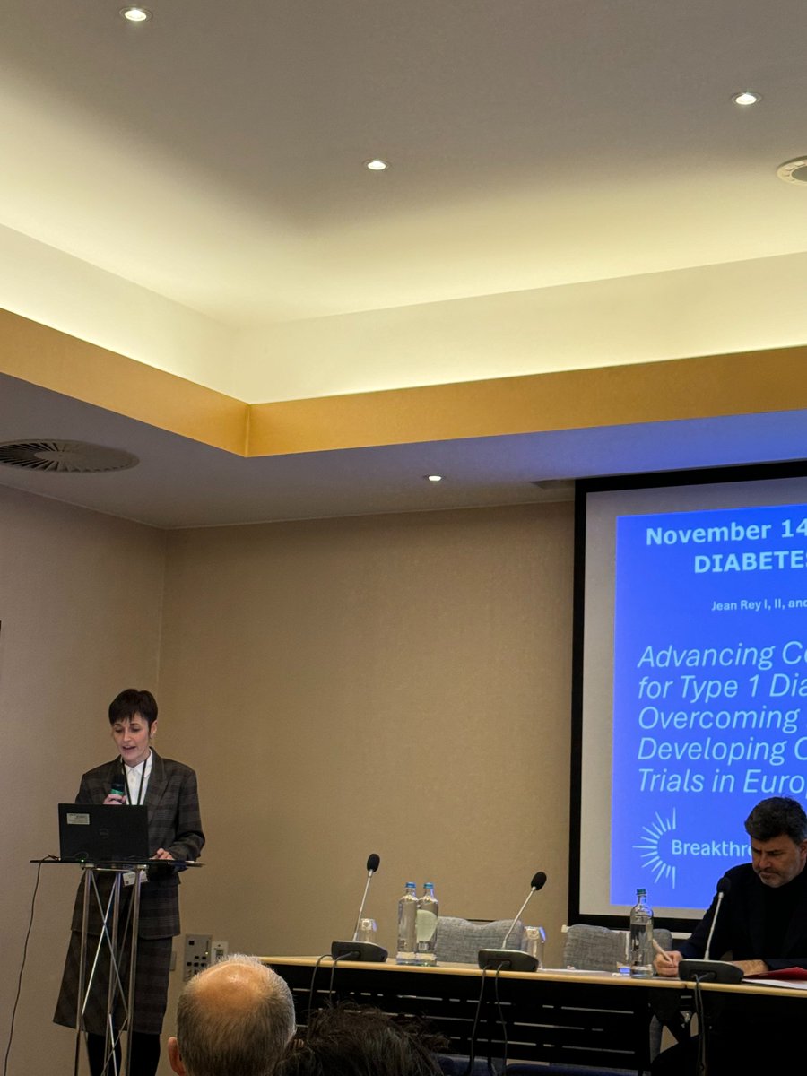 European Diabetes Forum (@eudiabetesforum) on Twitter photo On #WorldDiabetesDay <a href="/CHURTI1/">Carmen Hurtado</a> <a href="/nicogoncas/">Nicolás González Casares</a> Esther Latres open the Breakthrough T1D Advancing Cell Therapy for Type 1 Diabetes meeting.
We are discussing how to improves the lives today and tomorrow by accelerating life-changing breakthroughs to cure, prevent and treat #T1D and On #WorldDiabetesDay <a href="/CHURTI1/">Carmen Hurtado</a> <a href="/nicogoncas/">Nicolás González Casares</a> Esther Latres open the Breakthrough T1D Advancing Cell Therapy for Type 1 Diabetes meeting.
We are discussing how to improves the lives today and tomorrow by accelerating life-changing breakthroughs to cure, prevent and treat #T1D and