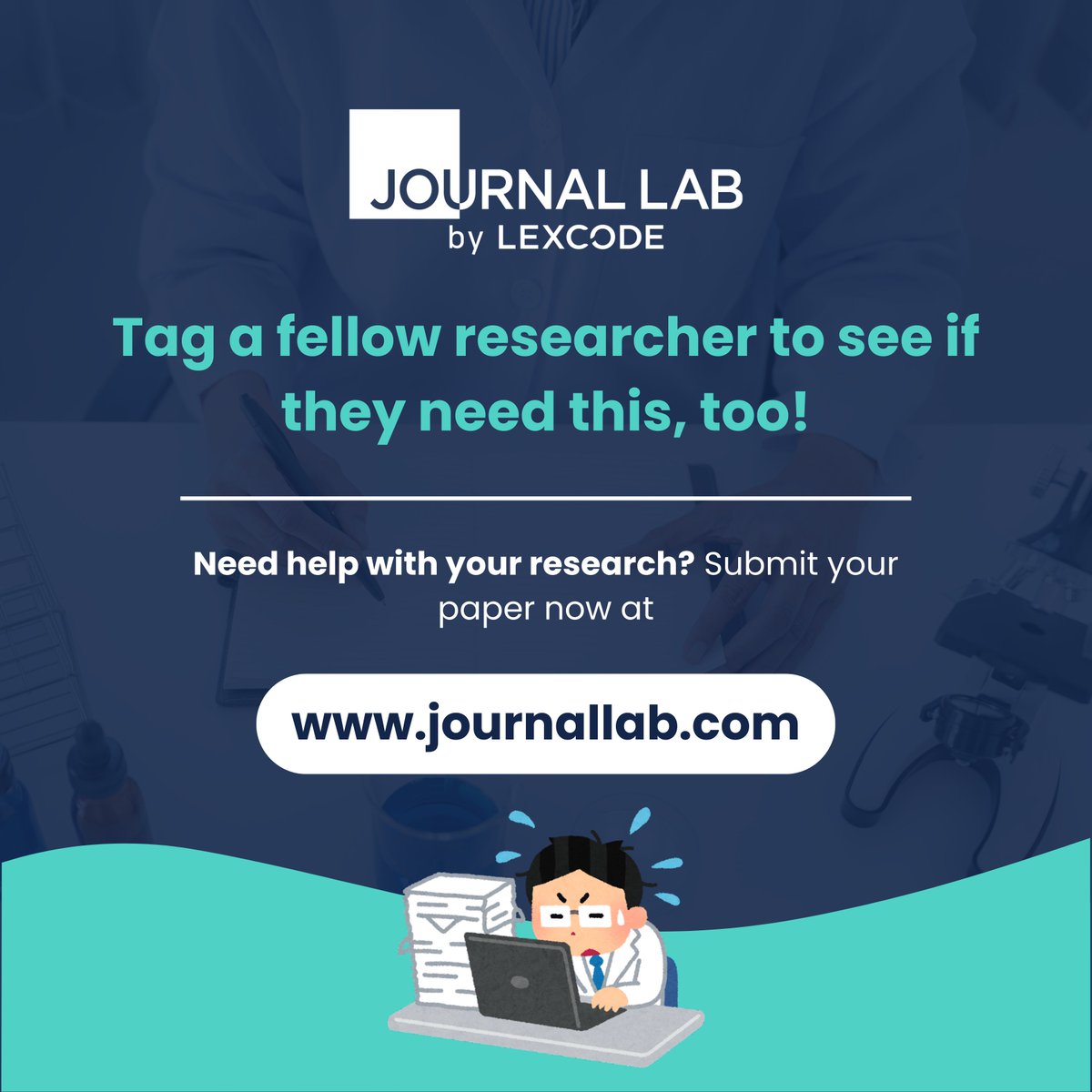JournalLabHQ's tweet photo. Tag a research friend who needs this! 📝Submit your paper at https://t.co/s6fxUPOWG6.

#JournalLab #DeepRead2 #Research #ResearchPaper #ResearchTools #Science #DataScience #Academics #Study https://t.co/qRCOxjcBsB