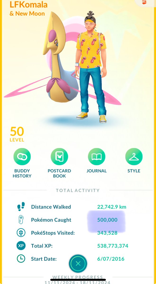 LachlanEdFi's tweet image. Hit a Fun Milestone today 500,000th Catch! 

Had a lazy day in game today to not hit it randomly! And then all of a sudden when checking my 6pm balloon - a Home Spawn Shiny Skitty! So this Cat is the lucky Half Mil Catch!
