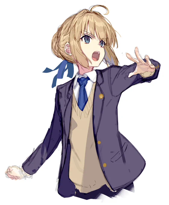 クラス委員長アルトリア・ペンドラゴンさん 
