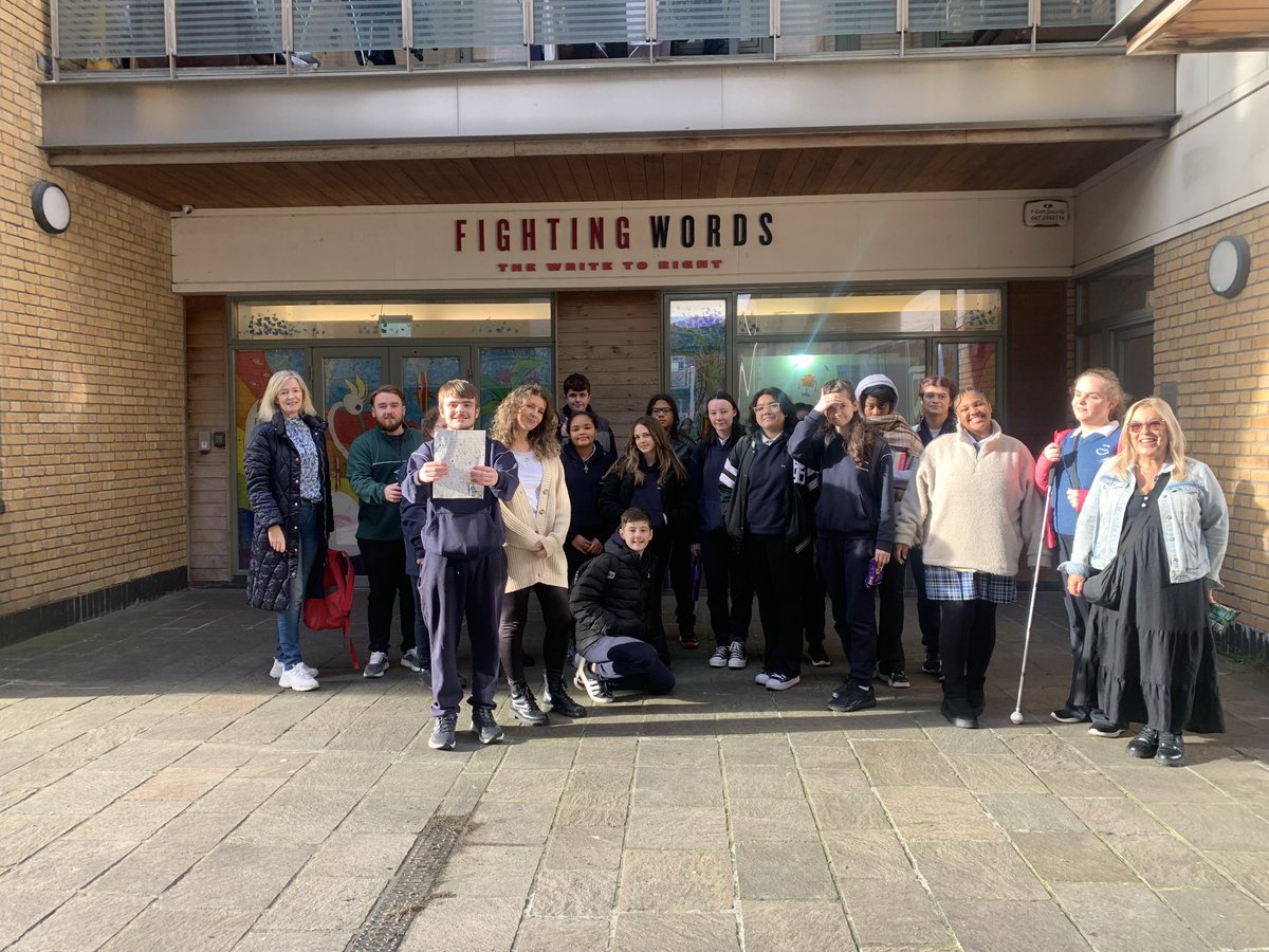 JCSP Library Ellenfield (@ellenfieldlib) on Twitter photo Ellenfield Ink had a fab time <a href="/FightingWordsIE/">Fighting Words</a> this week! Collaborative scripting, improv & mentored ✍🏼 <a href="/ellenfieldcc/">Ellenfield Community College</a> <a href="/jcsplibraries/">JCSP Library Project</a> <a href="/cdetbcdu/">City of Dublin FET College Curriculum Dev. Unit</a> #WeAreWriters Ellenfield Ink had a fab time <a href="/FightingWordsIE/">Fighting Words</a> this week! Collaborative scripting, improv & mentored ✍🏼 <a href="/ellenfieldcc/">Ellenfield Community College</a> <a href="/jcsplibraries/">JCSP Library Project</a> <a href="/cdetbcdu/">City of Dublin FET College Curriculum Dev. Unit</a> #WeAreWriters