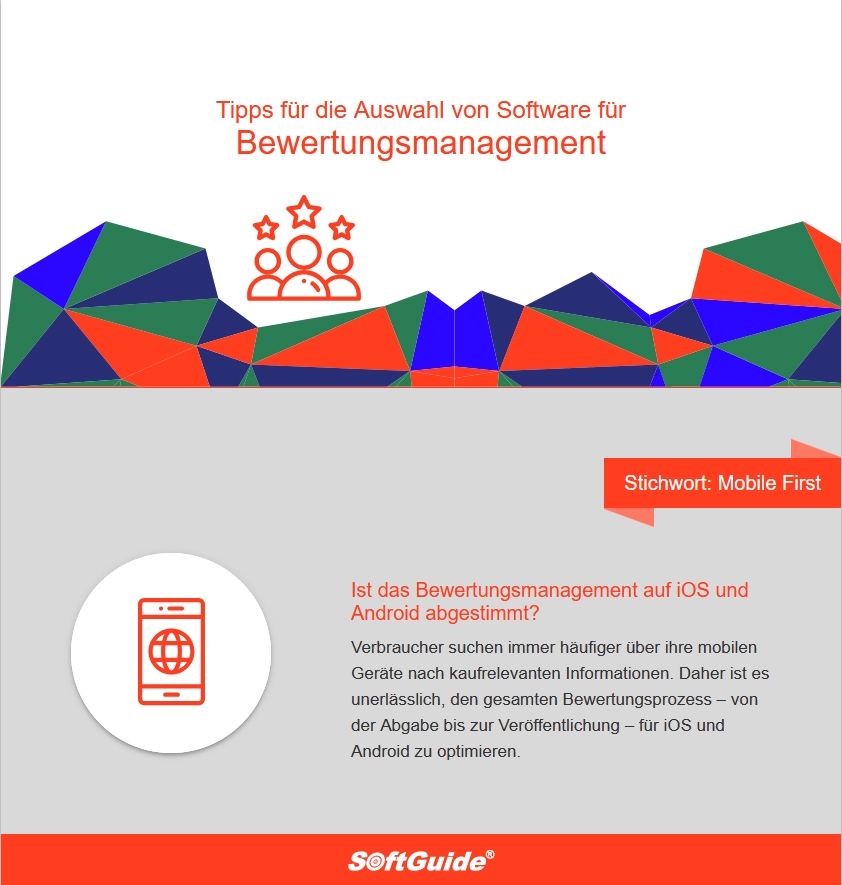 SoftGuide's tweet image. Bewertungen unterwegs verwalten! #SoftwareTipp: Mobile First ist ein Muss! Stellen Sie sicher, dass das Bewertungsmanagement für iOS und Android optimiert ist.
#MobileFirst #iOSAndroid #SoftGuide softguide.de/software/bewer…
