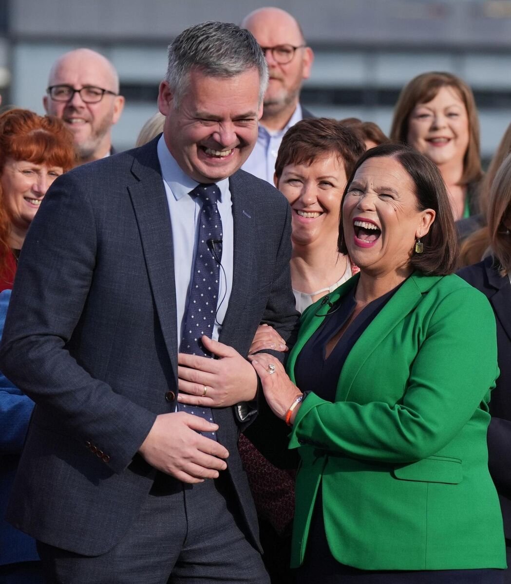 noshiteplease's tweet image. Breaking 
#TheBigInterview 
@PearseDoherty & @MaryLouMcDonald react to @SimonHarrisTD car crash interview 🤭