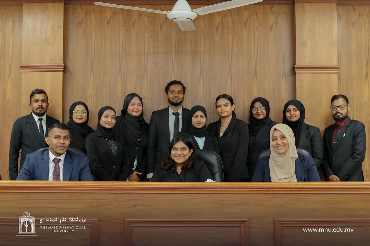 ctlstrategies's tweet photo. Our Associate Nazaha Nasheed had the pleasure of serving as a judge for the Civil & Criminal Procedure Moot Assessment at the MNU Moot Court on 7th November 2024. We’re proud to support the growth of aspiring legal professionals. Thank you, @MNUedu  for this opportunity! 

Photo: MNU