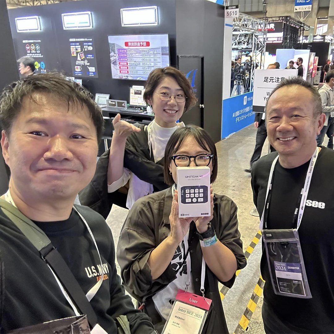 osee_tech's tweet image. 📣素晴らしい瞬間を捉えましょう#𝐈𝐧𝐭𝐞𝐫𝐁𝐄𝐄𝟐𝟎𝟐𝟒📣

👋ぜひホール 5、ブース 5614 にお立ち寄りいただき、最新の製品を体験し、ご意見をお聞かせください。

🤩#OseeGoStreamM2 を獲得するチャンスをお見逃しなく

🏆優勝者の皆さん、おめでとうございます
.
.
#interbee2024 #展示会 #osee