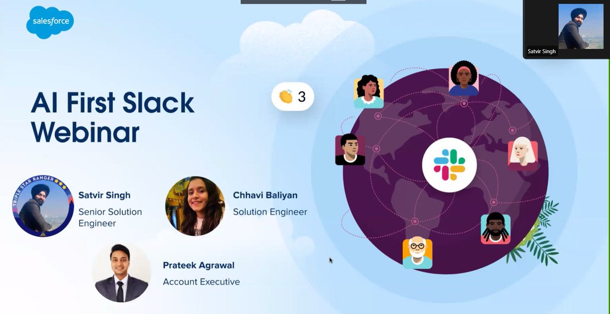 LovNaman's tweet image. This is great to attend the #AI first @SlackHQ  webinar.

Thanks for organizing this @salesforce

#Slack #SlackCommunity #SlackAI