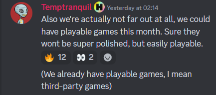 dan_spitzwieser's tweet photo. Massive HYCHAIN update by Co-Founder Temptranquil:

On their flagship game HYTOPIA, the team is now focusing on the Minecraft-independent version.

The team will hand out access to their Software Development Kit (SDK) in the coming weeks so that developers can start building fun games on the new voxel platform, which will be very intriguing to Minecraft creators and players.

Getting the $TOPIA marketplace for HYTOPIA ready is also a top priority for the team. We will be able to trade Avatars and cosmetic items as NFTs there.

Temptranquil also discussed how to attract more game developers to the Hychain ecosystem.

He thinks Hychain will succeed not because they have the best technology, but because they give developers what they want: money and players.

Hychain is working hard behind the scenes. I'm confident they can become one of the biggest gaming publishers. What do you think?