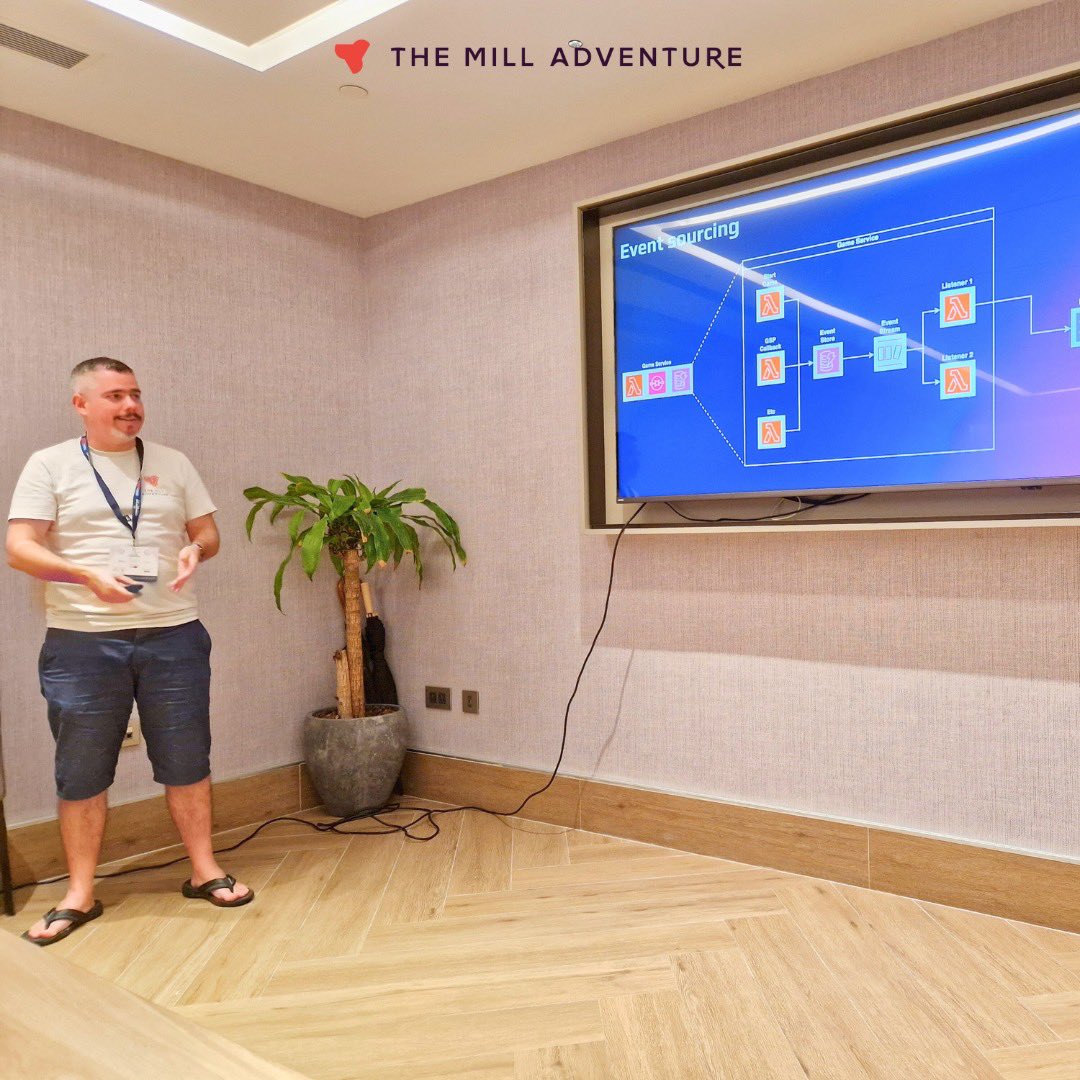 Highlights from the first-ever AWS Community Day in Malta 🚀 Thanks to everyone who joined our sessions! Here’s our Chief Architect and CTO showcasing the power of our iGaming platform and sharing their expertise and experience with cutting-edge cloud solutions. #CloudComputing