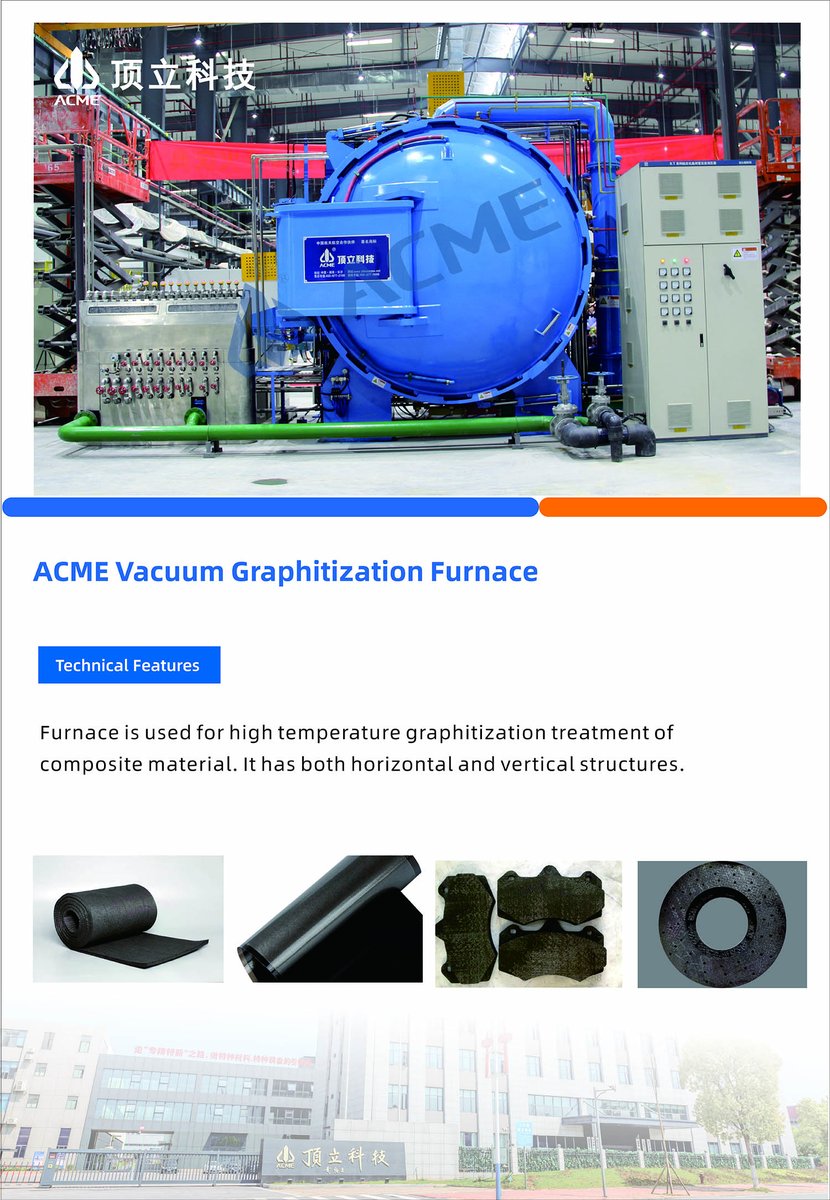 Chinaacme86's tweet image. #ACME Vacuum #graphitization furnace can reach the highest temperature up to 3000 °, can help you deal with a variety of difficult to deal with the #compositematerials.
Using unique ACME super high temperature and high current power supply technology, it can stable use at 2600℃.