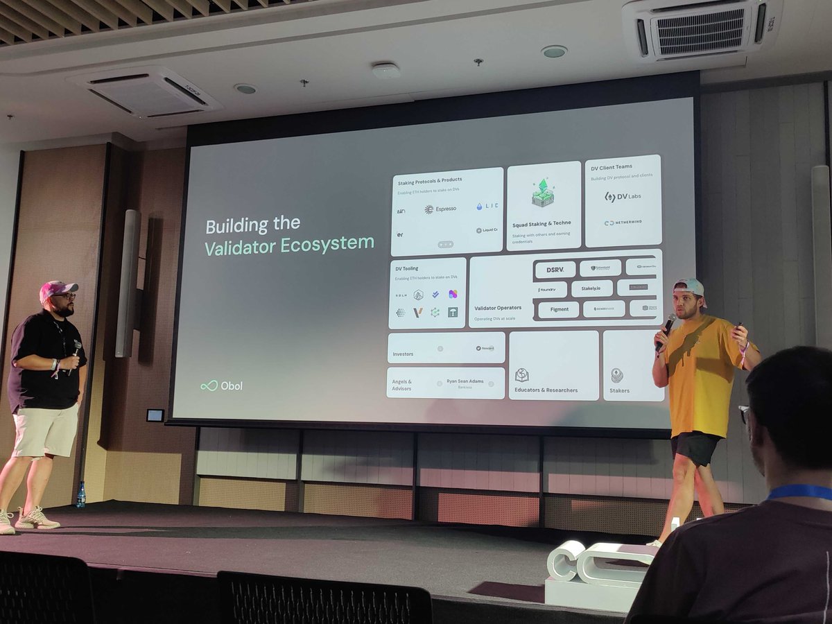 Discussing how building the validator ecosystem helps scale and decentralise <a href="/LidoFinance/">Lido</a> and Ethereum. 🌐

#StrengthInNumbers #LidoConnect