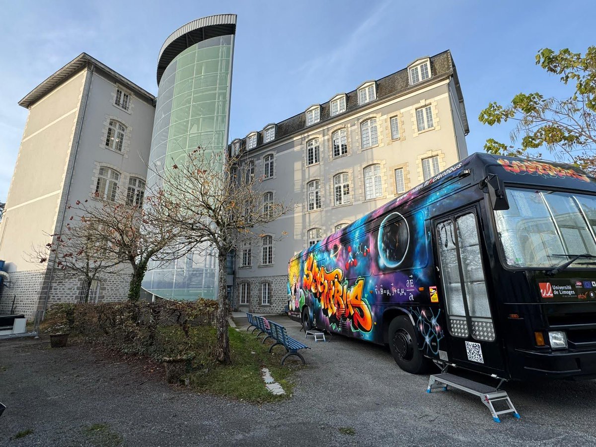 Cette fin de semaine Scientibus retrouve les élèves sous le soleil creusois de la Cité Scolaire Raymond Loewy !
<a href="/La_Souterraine/">Ville de La Souterraine</a> <a href="/Departement_23/">Département Creuse</a> <a href="/NvelleAquitaine/">Nouvelle-Aquitaine</a> @unilim @UnilimSciences <a href="/DR08_CNRS/">CNRS Centre Limousin Poitou Charente</a>