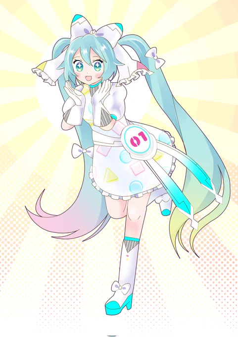 #グッスマイラコン01ミク #初音ミク kawaii未来ナンバーワン 