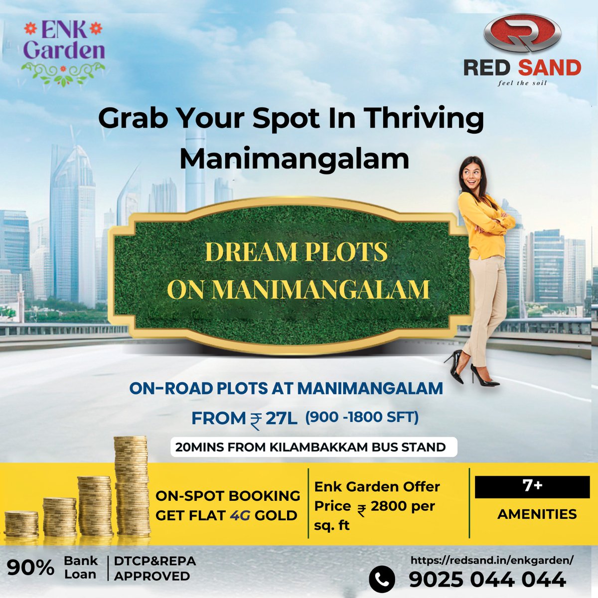 #RedSandGroup #LandForSale #TambaramRealEstate #ManimangalamPlots #PrimeLocation #RealEstateInvestment #BuildYourFuture #ChennaiProperties #DreamLocation #PropertyDeals
