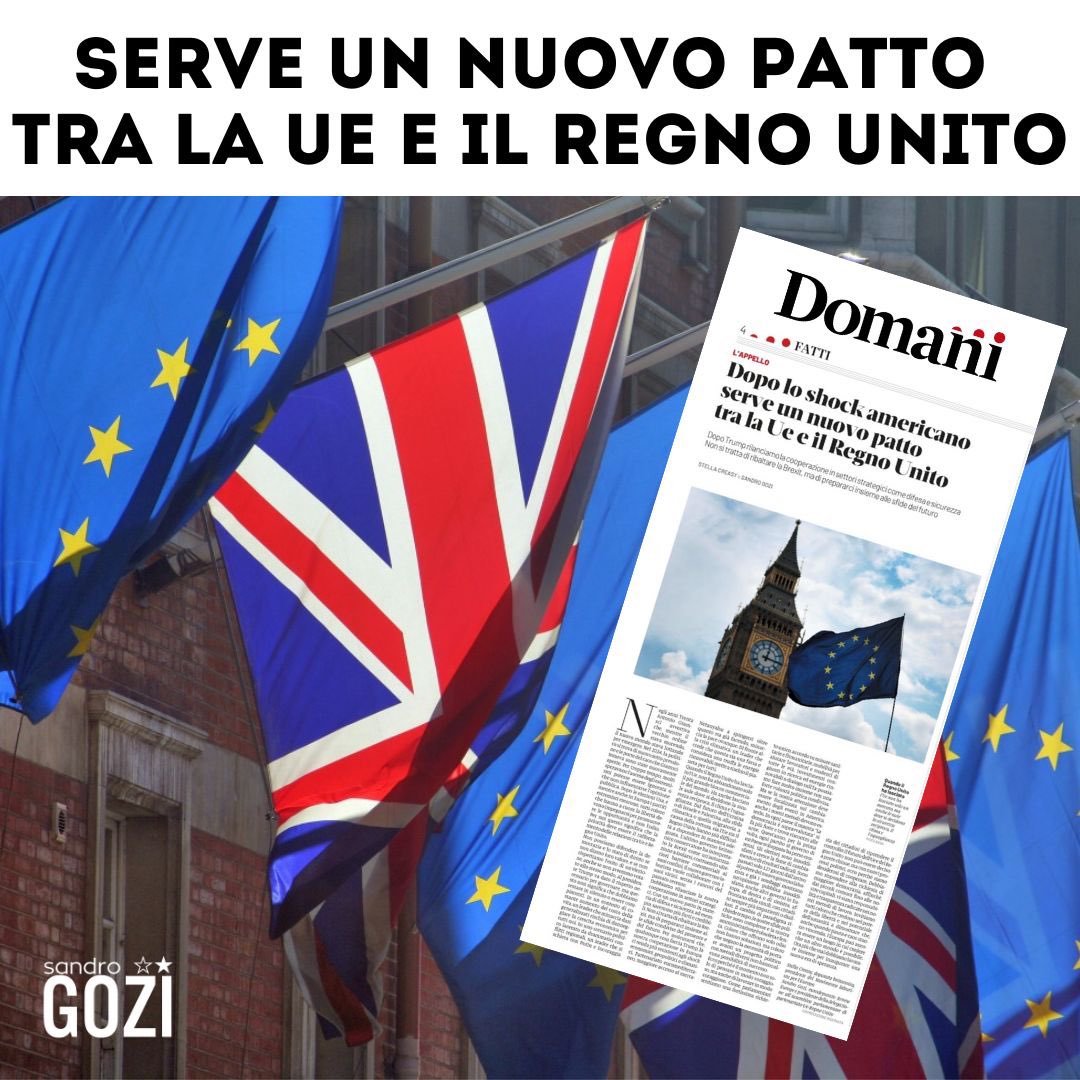 sandrogozi's tweet photo. L’intervento mio e di @stellacreasy su @DomaniGiornale.

Buona lettura 🔗 https://t.co/S0bAGL5KWf https://t.co/BIkJKnvBnT