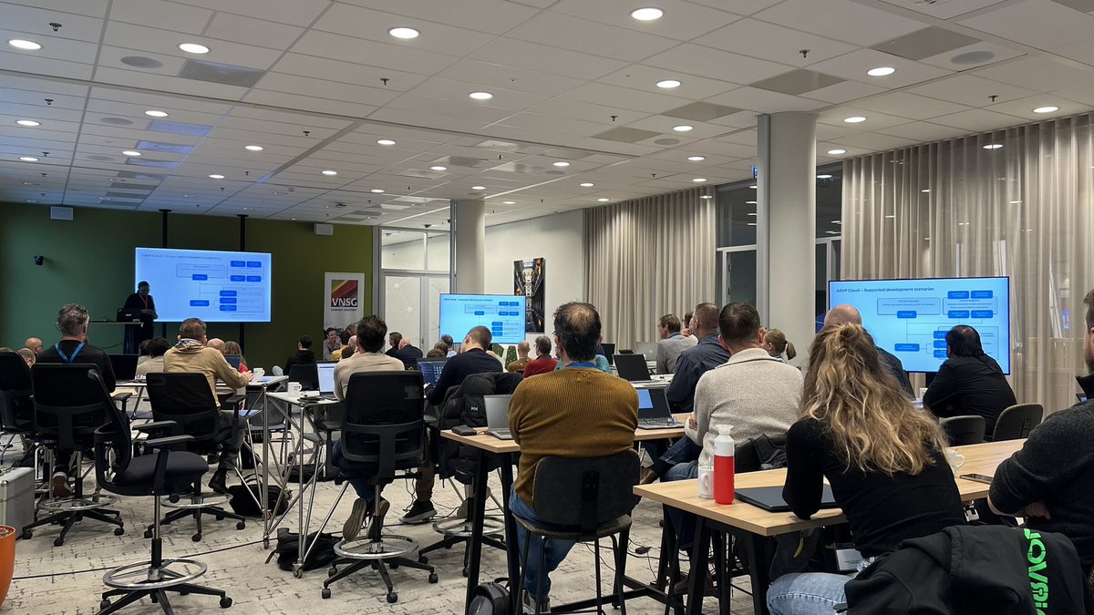 Full house for @vnsg #ABAPCloud event at #SAPnl. Let’s capture experiences in a #hanacafenl podcast later today with <a href="/jpenninkhof/">Jan Penninkhof</a>